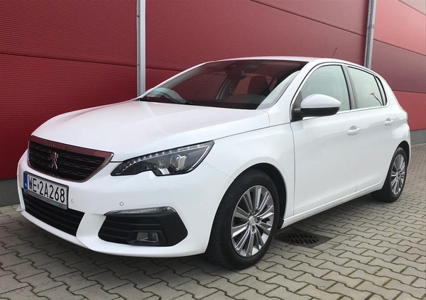 Peugeot 308 cena 54900 przebieg: 87211, rok produkcji 2020 z Zabrze małe 254